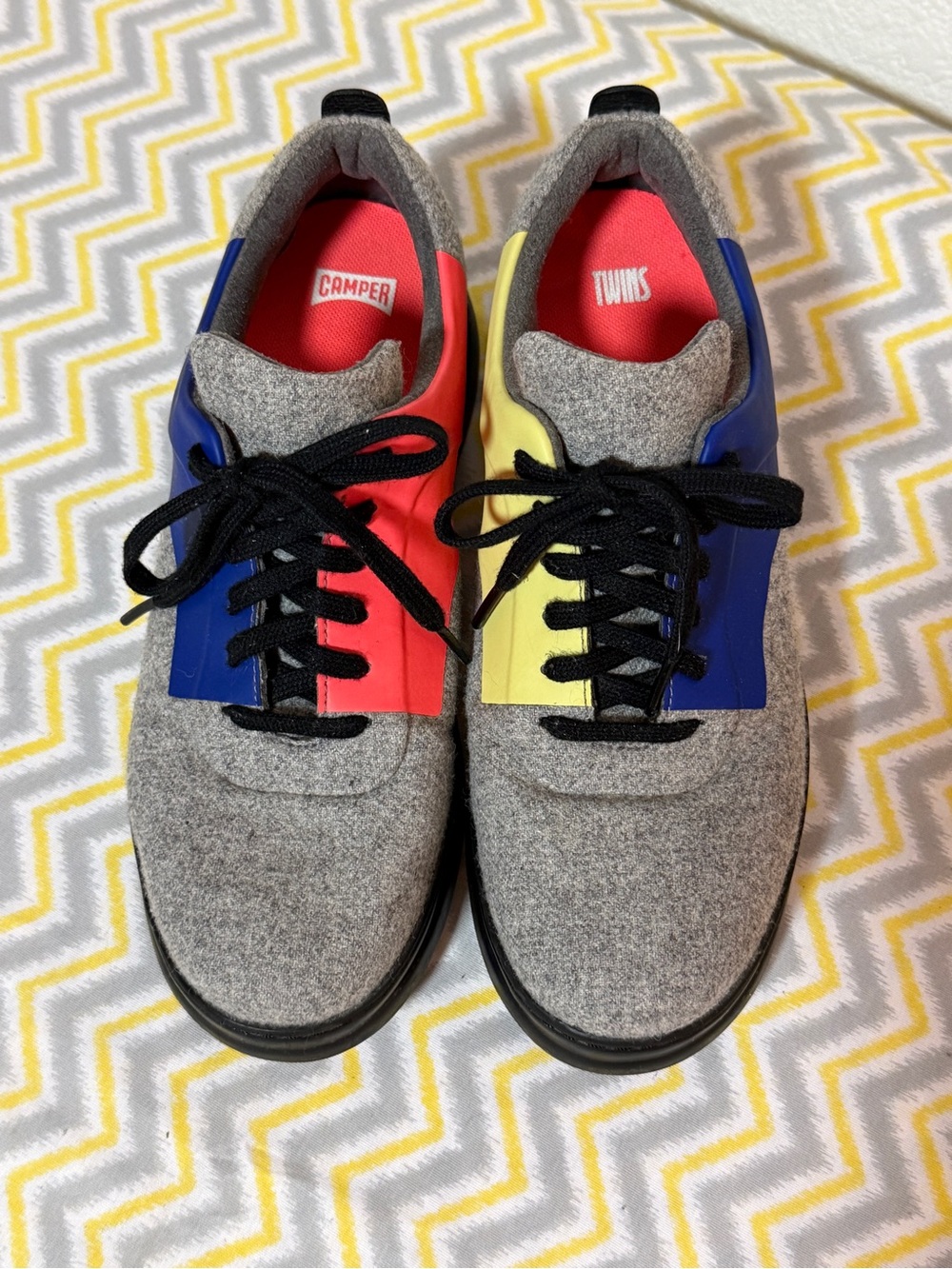Camper Twins Colorblock Low Top Sneakers EU40 Unisex